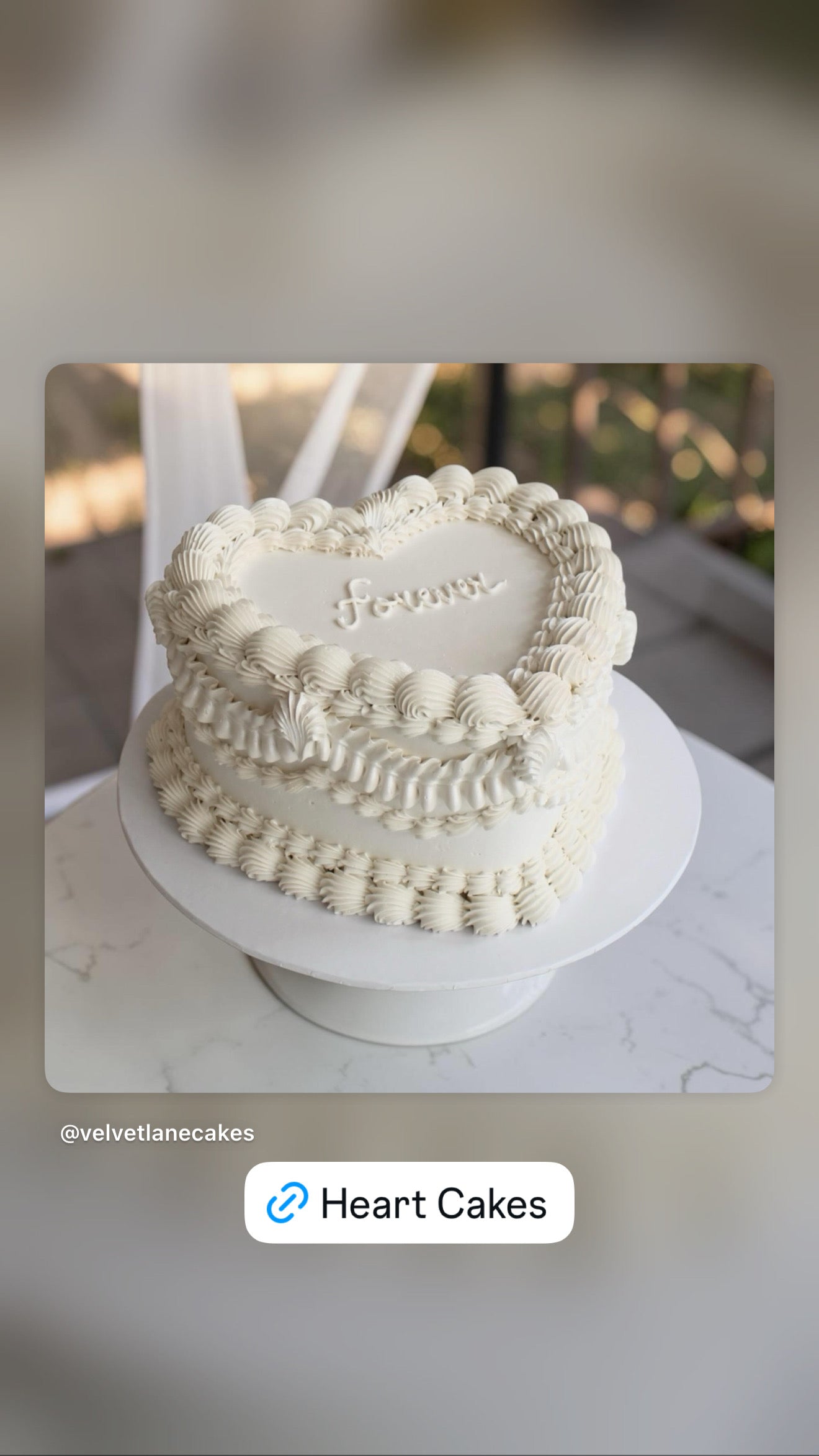 Heart White Luster